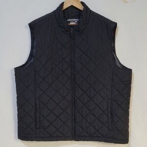 Hawke & Co Men's Black Quilted Vest